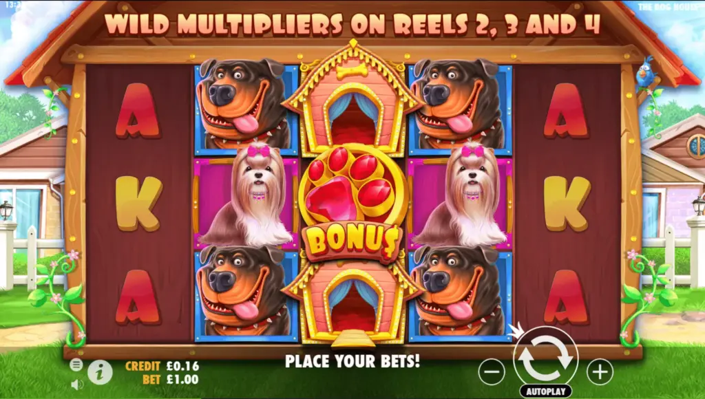 The Dog House играть в слот онлайн